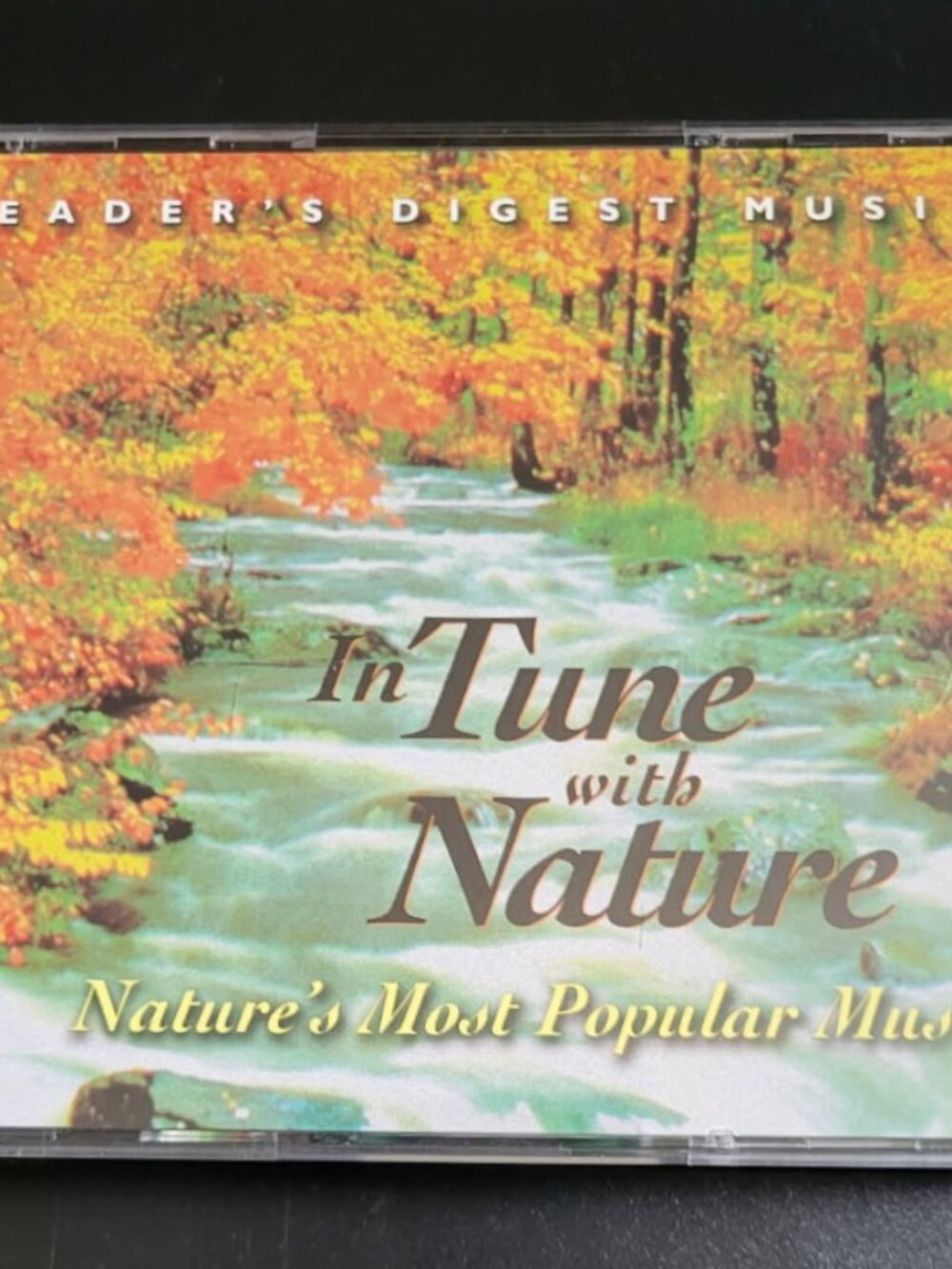 Reader's Digest Music "In Tune With Nature" Nature's Most Popular Music 4 CD's